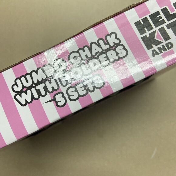 Hello Kitty and Friends Sanrio 5 Piece Jumbo Sidewalk Chalk Set Sealed - Picture 2 of 3